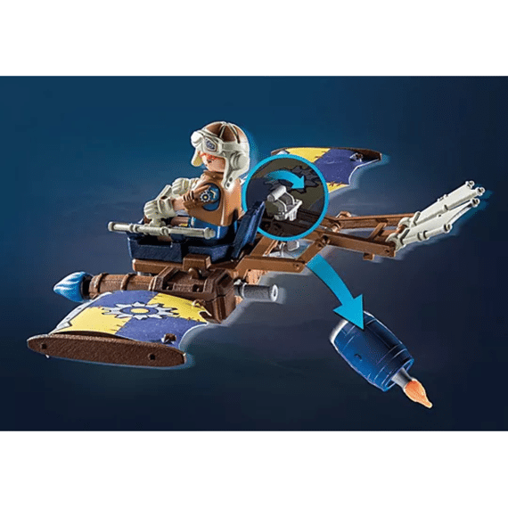 Playmobil 71211 Novelmore Dario's Zweefvliegtuig