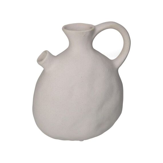 Vase Porcelain White 16.2X9.2X20Cm