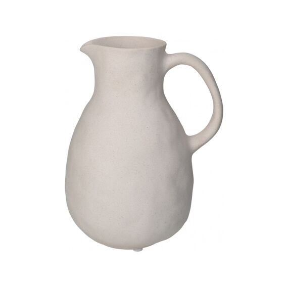 Vase Porcelain White 15.5X12.3X21Cm