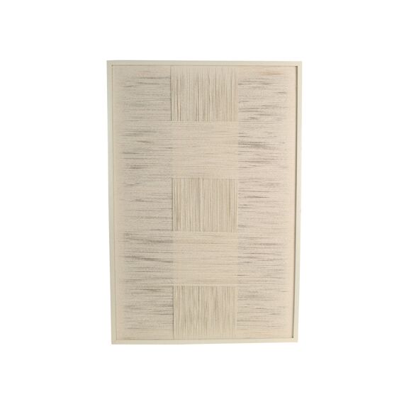 Wall Plaque Rope Ivory 60X3X90Cm