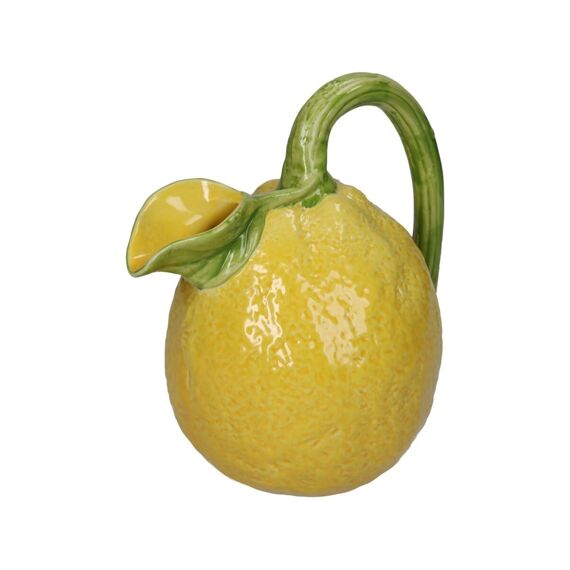 Vase Lemon Fine Earthenware Yellow 17.5X13.5X19.5Cm