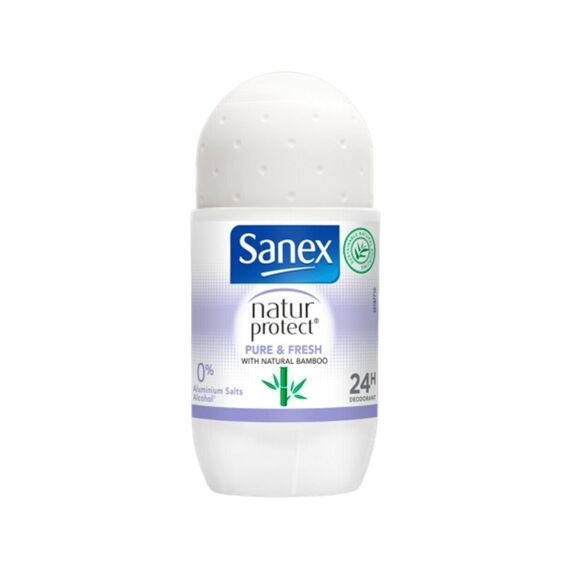 Sanex Deodorant Roll-On Bamboe Puur Vers 50Ml