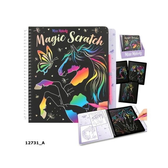 Miss Melody Magic Scratch Boek