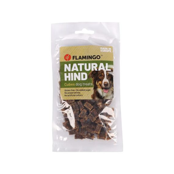 Flamingo Nature Snack Hinde Blokjes 80G
