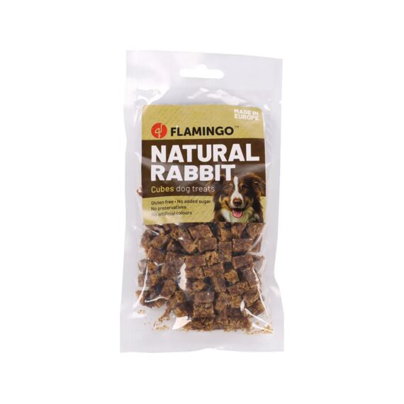 Flamingo Nature Snack Konijn Blokjes 80G