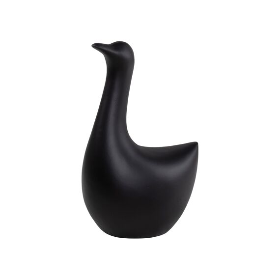 Deco Gans L29Cmx19X45Cm Pm-Antraciet