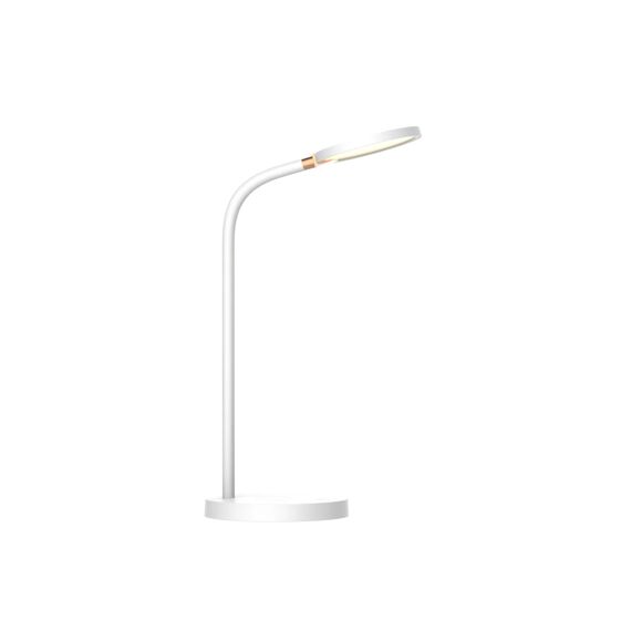 Fantasia Noni Bureaulamp Wit 4,3W Dimbaar + Qi Lader