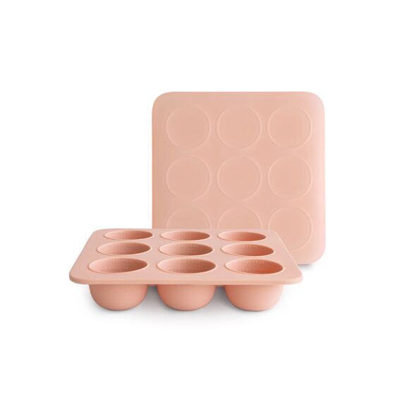 Mushie Baby Food Freezer Tray Blush