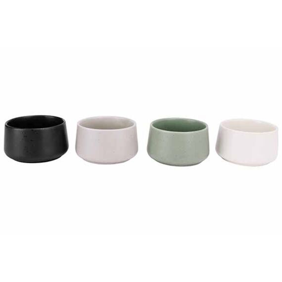 Bites Bowl D9.5Xh5.5Cm Mix Kleuren Set/4