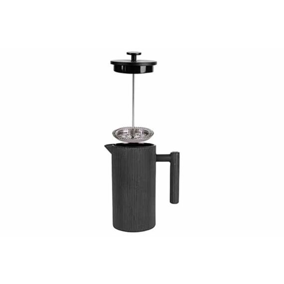 Koffiemaker French Press Donkergrijs D9Xh20Cm Gietijzer