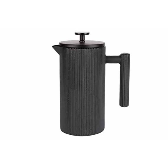 Koffiemaker French Press Donkergrijs D9Xh20Cm Gietijzer