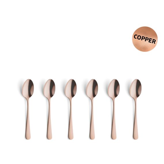 Amefa Retail Vintage Theelepel Copper Set/6