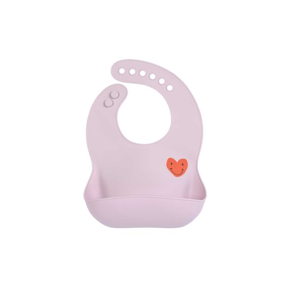 Lassig Silicone Slab Happy Rascals Heart Lavender