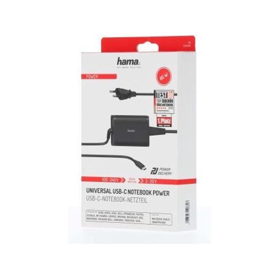 Hama Universele Usb-C Notebook Netadapter Pd