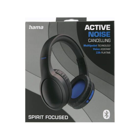 Hama Bluetooth Koptelefoon Spirit Focused Over Ear Anc Zwart