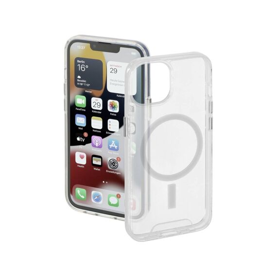 Hama Cover Magcase Safety Voor Apple Iphone 14 Plus Transparant