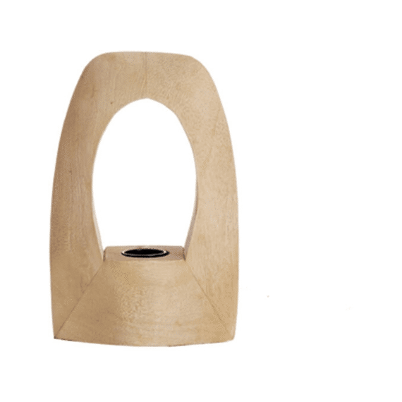 Tafellamp 17x8x25cm Carini Hout Mat Naturel