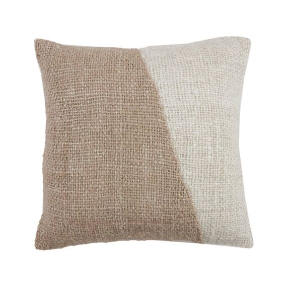 Kussen 45X45Cm Canberra Beige+Wit