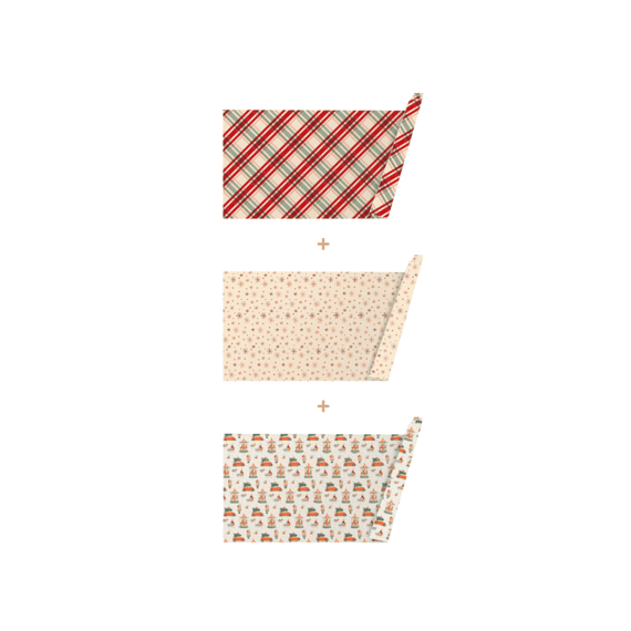 Wrapping Christmas Paper 07 Assortiment Prijs Per Stuk