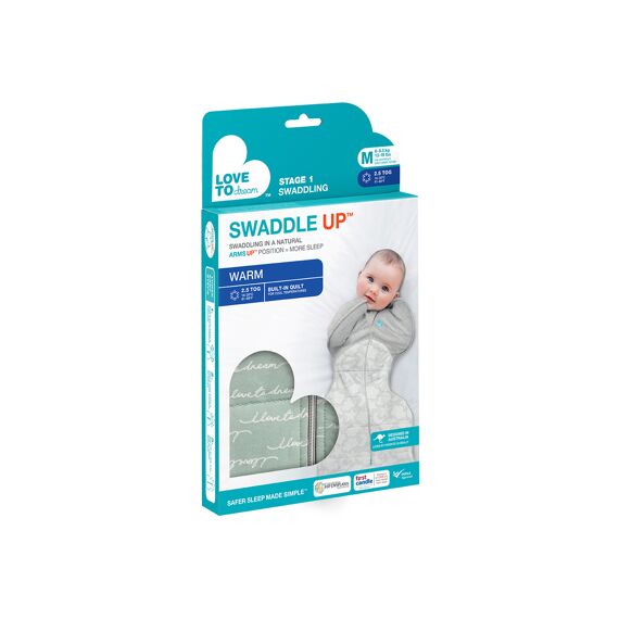 Love To Dream Inbakerslaapzak Fase 1 3-6M Olive Tog 2.5