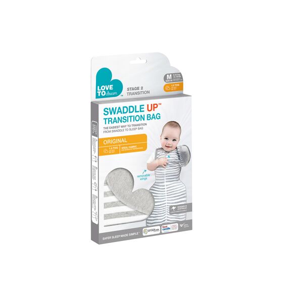 Love To Dream Inbakerslaapzak Fase 2 3-6M Grey Tog 1.0