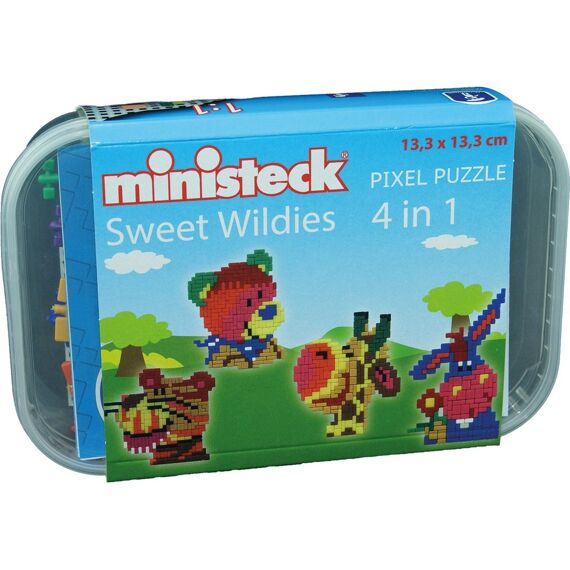 Ministeck Sweet Wildies 4In1 Plastic Box 500Pcs