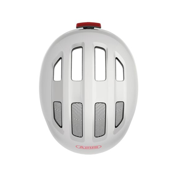 Abus Smiley 3.0 Ace Led Kids Fietshelm Shiny White S 45-49Cm