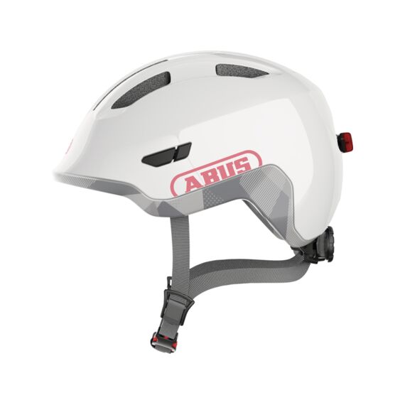 Abus Smiley 3.0 Ace Led Kids Fietshelm Shiny White S 45-49Cm