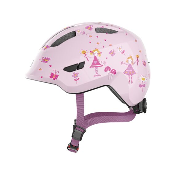 Abus Smiley 3.0 Kids Fietshelm Rose Princess S 45-49Cm