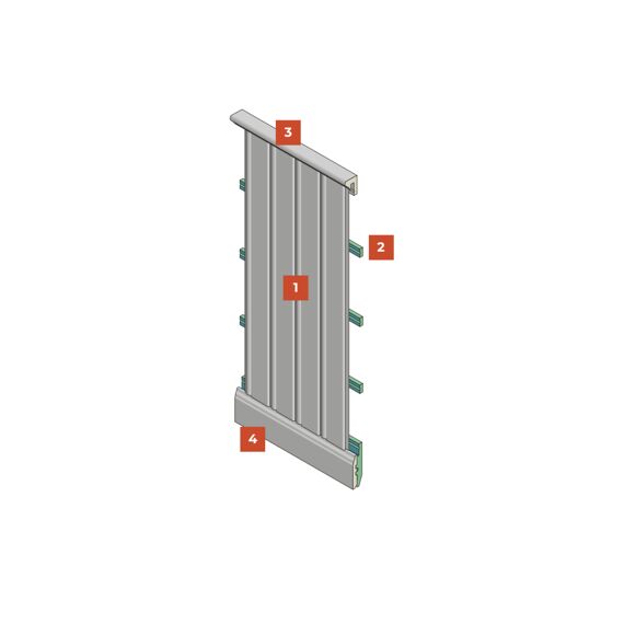 Maestro Installatiekit Lambris 22X0130X2440Mm