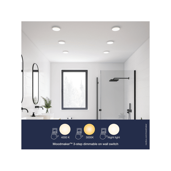 Nordlux Plafondlamp Soller 12 Wit 7.5W 600lm 4000k