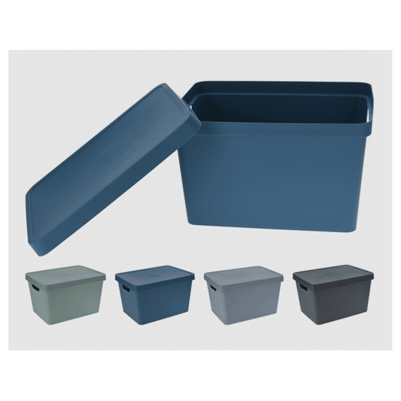 Opbergdoos Met Deksel 277x370xh218mm 4 Assortiment