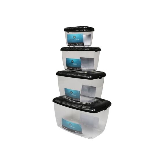 Aqua Della Pet Keeper Dierenbox S - 19X12X13.5 Zwart