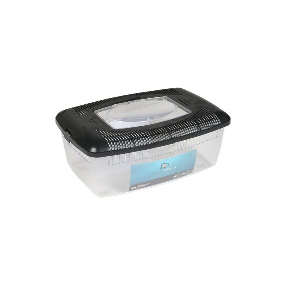 Aqua Della Pet Keeper Dierenbox Low L - 39X25X16.5Cm Zwart