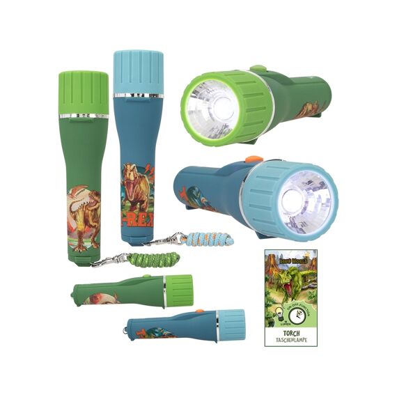 Dino World Zaklantaarn Met Timer Assortiment Prijs Per Stuk