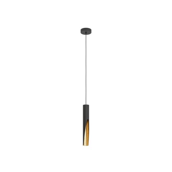 Eglo Barbotto Hanglamp Zwart/Goud Hl/1 Gu10