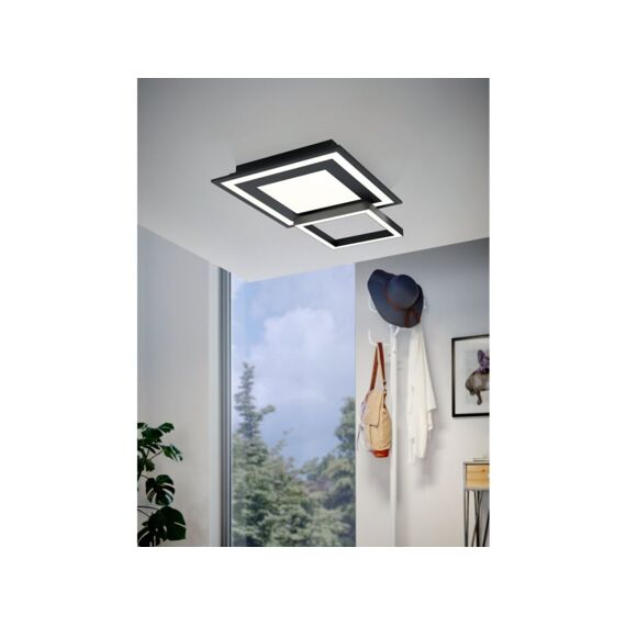 Eglo Savatarila Z Plafondlamp Led Zwart 450X450