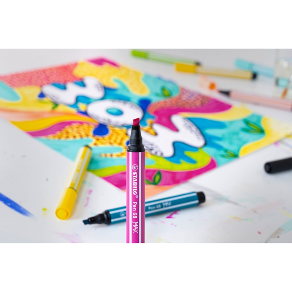 Stabilo Pen 68 Max Arty 20St In Metalen Doos