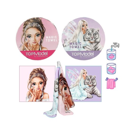 Topmodel Magic Towel Glitter Queen Assortiment Prijs Per Stuk