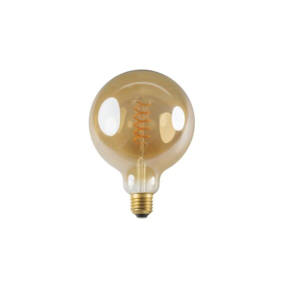 Fantasia Led Dimbaar Amber Globe Spiral G125 5W E27