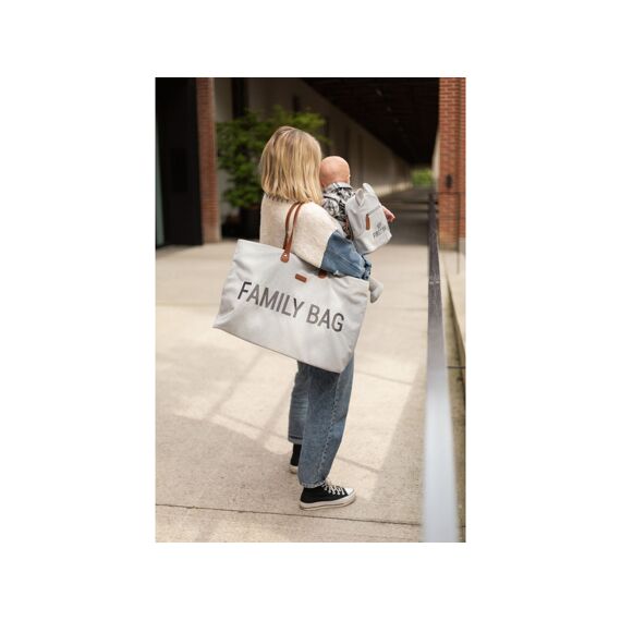 Childhome Family Bag Canvas Grey