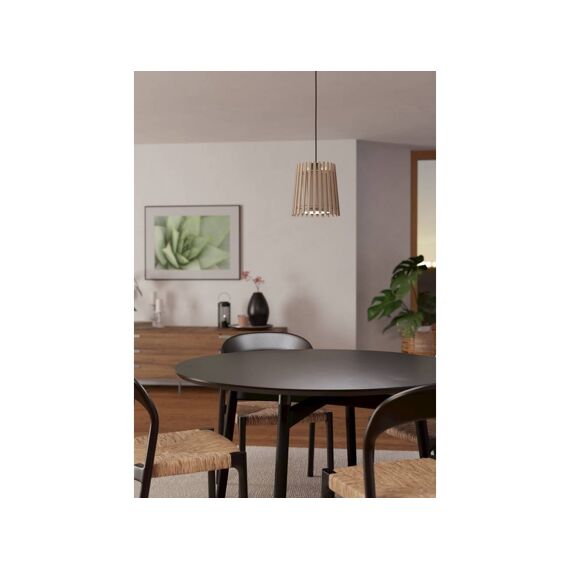 Eglo Fattoria Hanglamp Zwart/Bruin/Wit E27