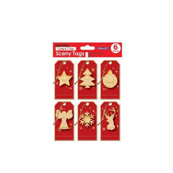 Gifttags Magix X-Mas 8 Stuks