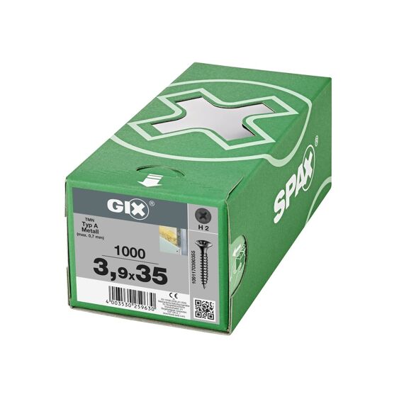 Gix A Gipsplaat Op Staander 3,9X35  1.000 Stuks