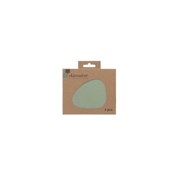 Onderzetter Pebble Skinnatur 13X11Cm Laurel Set/6