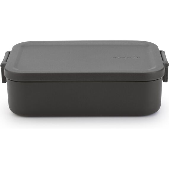 Make & Take Lunchbox Medium Kunststof Dark Grey