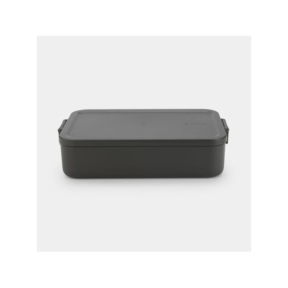 Make & Take Lunchbox Large Kunststof Dark Grey