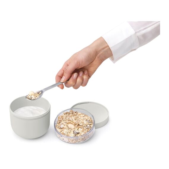 Make & Take Yoghurtbeker 0.5L Kunststof Light Grey