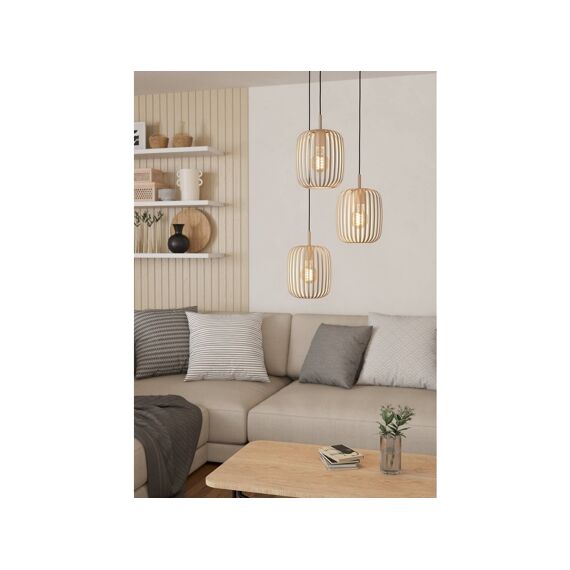 Eglo Romazzina Hanglamp Zandkleuren E27