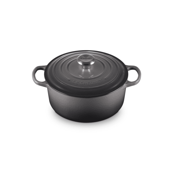 Le Creuset Braadpan Signature Rond Flint 24Cm